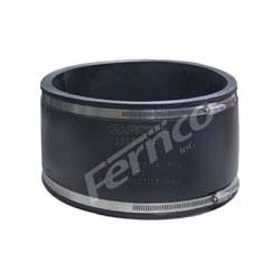 Transition Coupling, 10 in, Asbestos Cement Fiber/Ductile Iron x Asbestos Cement Fiber/Ductile Iron, Flexible PVC