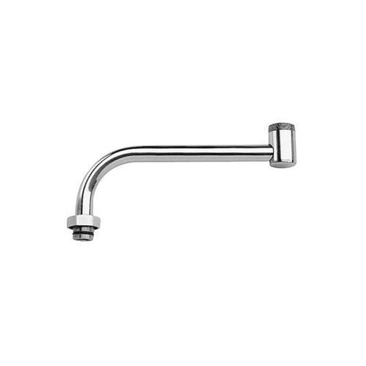 Double Joint Spout, 1/2 in, Stainless Steel, Polished Chrome