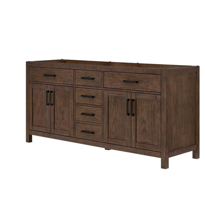 Beckett Double Bathroom Vanity - 71W x 34.25H x 21.5D