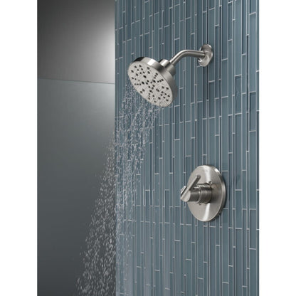 Nicoli Single Function Pressure Balanced Shower Only with Included Rough-In Valve