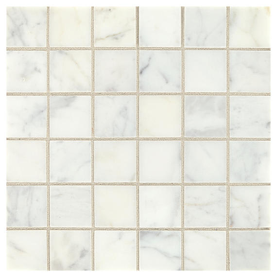 Marble First Snow Elegance Square 18X18 Honed