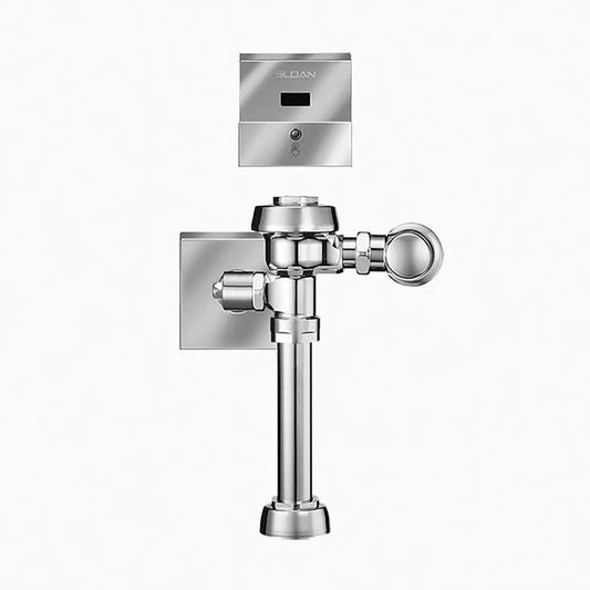 Optima® Automatic Water Closet Flush Valve, ADA, Hardwired, 1.28 gpf, Polished Chrome