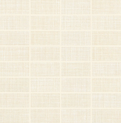 Fabric Art Modern Textile Beige Straight Joint 1X3 Matte