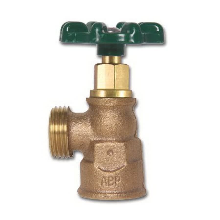 Boiler Drain, 3/4 in Inlet, FNPT, Rough Bronze