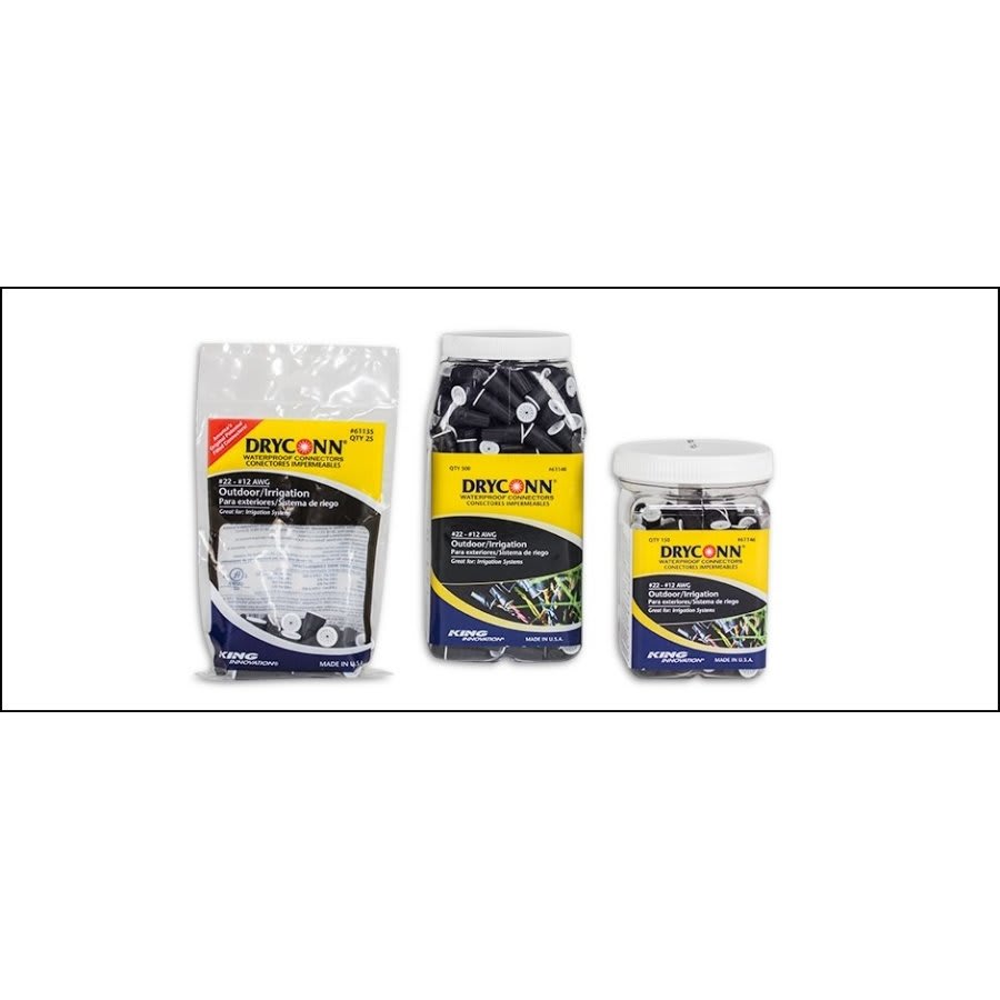 Blk/White Pre-Filled Wire Nut
