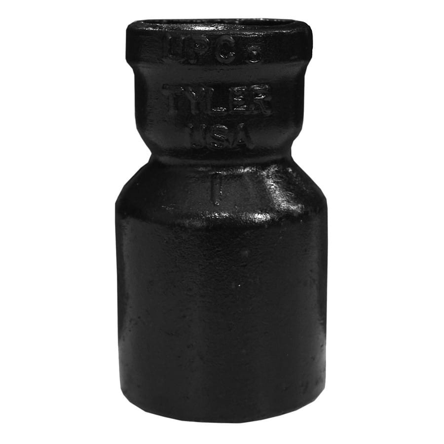 Service Weight Reducer, 3 x 2 in, Spigot x Hub, Cast Iron