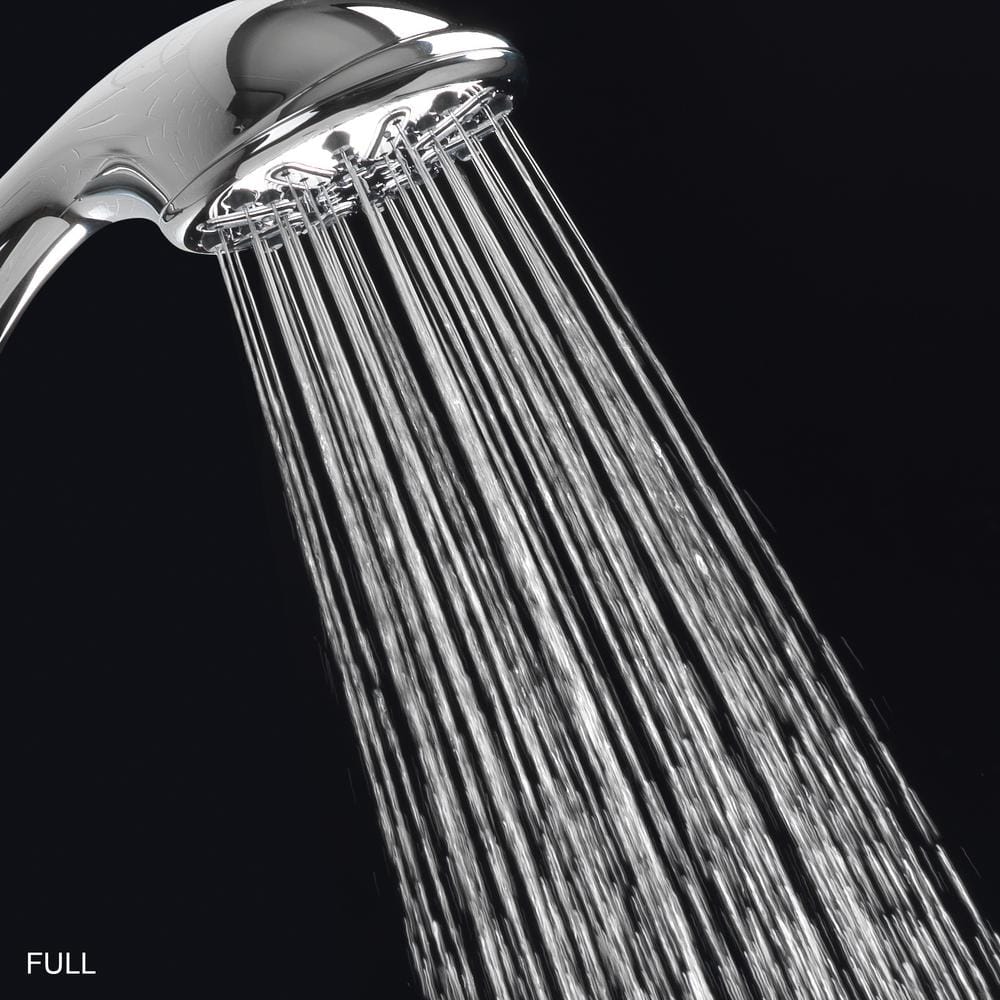 1-Spray Wall Mount Handheld Shower Head 1.8 GPM in Chrome