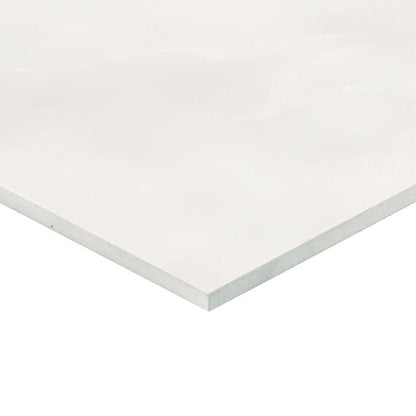 Luminique Arctic White Rectangle, Circle 12X24 Glossy