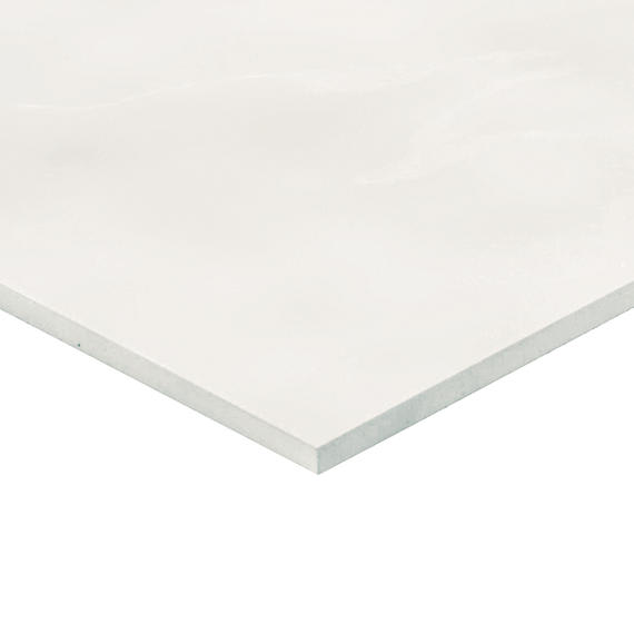 Luminique Arctic White Rectangle, Handcrafted 12X24 Glossy