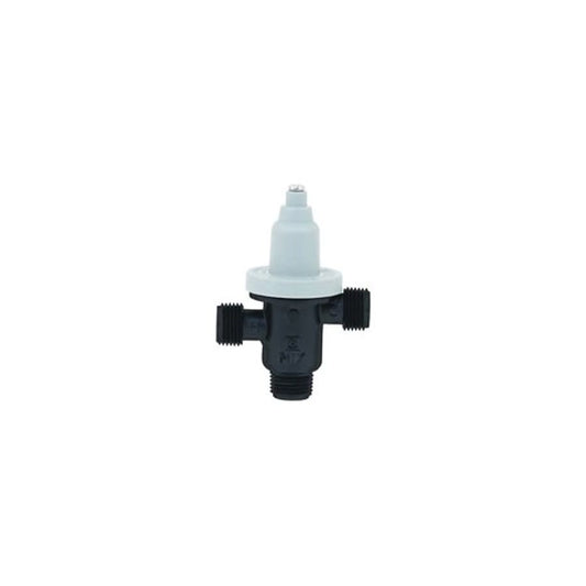 Navigator® Mixing Valve, 1/2 in, MNPT, Glass Filled Polysulfone, Black