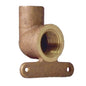 Hi Ear 90 deg Elbow, 3/4 in, C x FNPT, Copper