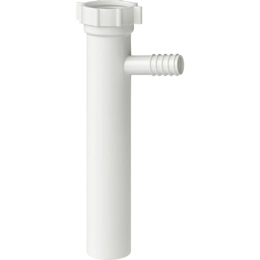 1-1/2" x 8" Plastic Slip-Joint Branch Tailpiece with 5/8" OD Branch Connection