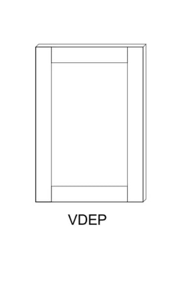 Vanity Decorative End Panel - 20"W * 29- 1/2"H * 3/4"D