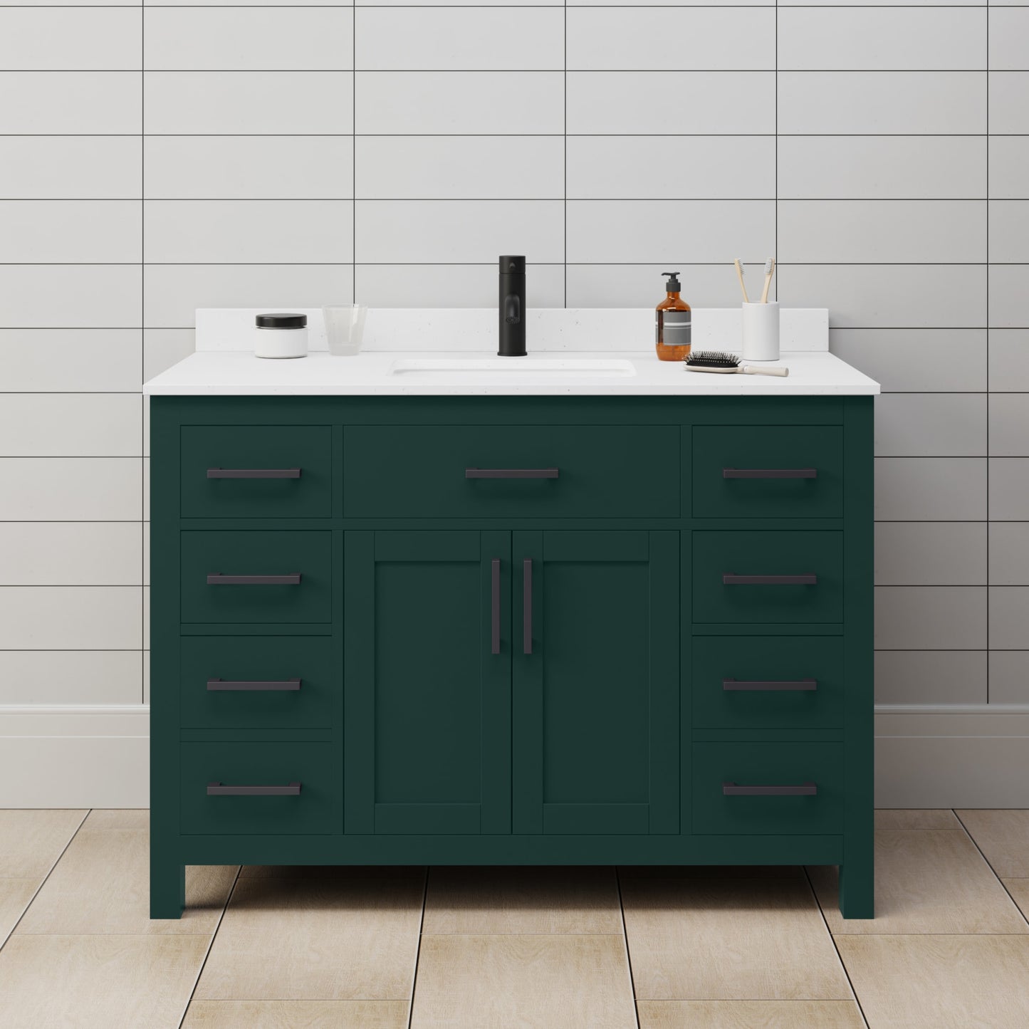 Beckett Single Bathroom Vanity - 48W x 35H x 22D