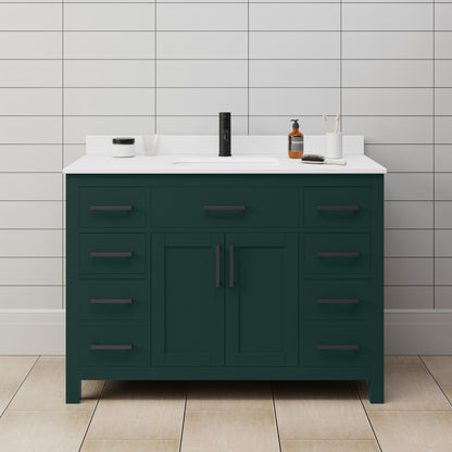 Beckett Single Bathroom Vanity - 48W x 35H x 22D