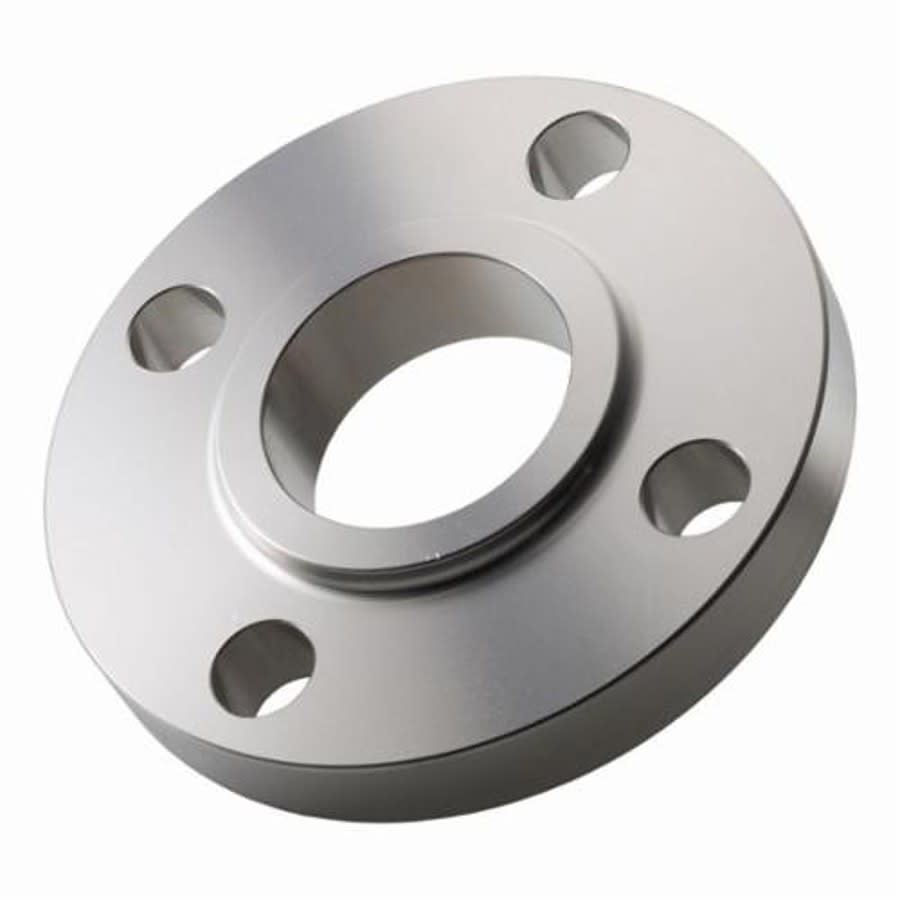 Raised Face Flange, 2-1/2 in, Slip On, 150 lb, 7 in OD, 3/4 in Bolt Hole Size, 304/304L Stainless Steel