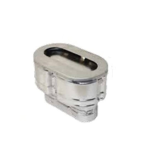 Oval Vent Cap/Termination, 4 in Dia