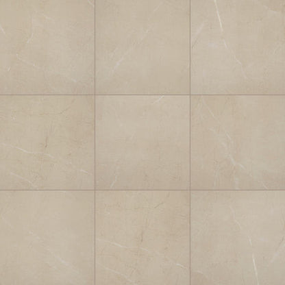 Perpetuo Elegant Beige Rectangle, Wave 12X24 Satin