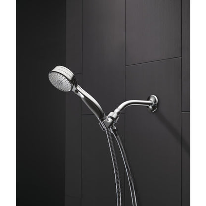 Universal Showering Components 2.5 GPM Multi Function Hand Shower Package - Includes Hose and Wall Supply