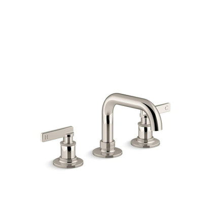Castia™ by Studio McGee Widespread Lavatory Faucet, ADA, 2 Handle, 3-Hole, 1.2 gpm, Vibrant Polished Nickel