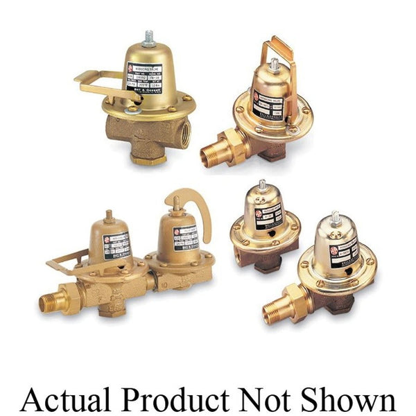 Pressure Reducing Valve, 1/2 in, Union FNPT x C, Brass
