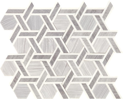 Fonte Nautical Grey Blend Picket, Straight Edge 2X6 Mix