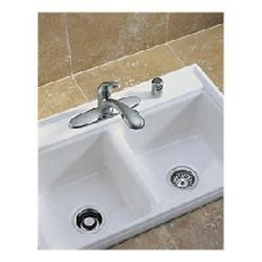 Signature™ Kitchen Faucet, Deck Mount, ADA, 1 Lever Handle, 1 or 3-Hole, Arctic Stainless