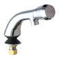 Metering Lavatory Faucet, ADA, 1 Handle, 1-Hole, 0.5 gpm, Polished Chrome