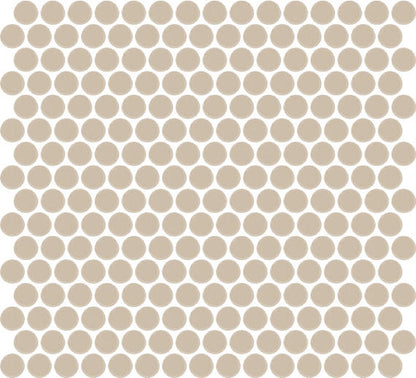 Color Wheel Mosaic Matte Urban Putty Straight Joint 1X6 Matte