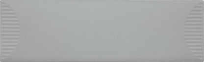 Stencil Grey Rectangle, Half Moon 4X12 Matte