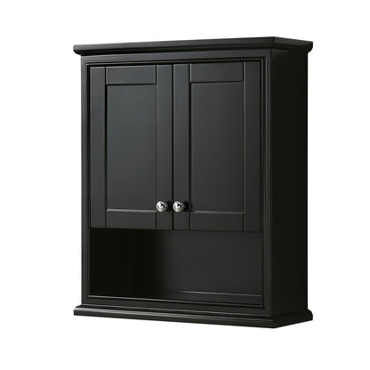 Deborah Over-the-Toilet Bathroom Wall-Mounted Storage Cabinet - 25W x 30H x 9D