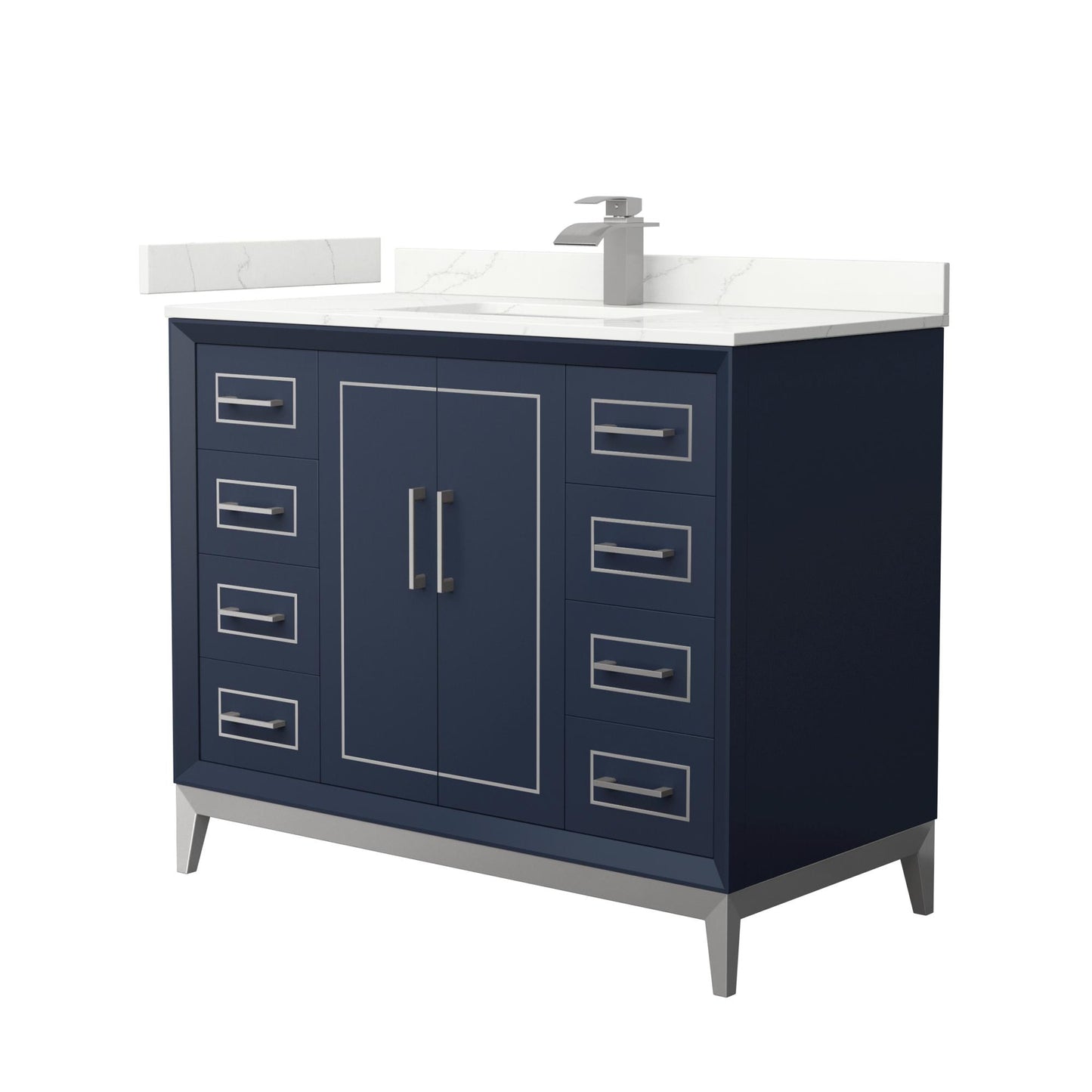 Marlena Single Bathroom Vanity - 42W x 35.25H x 22D