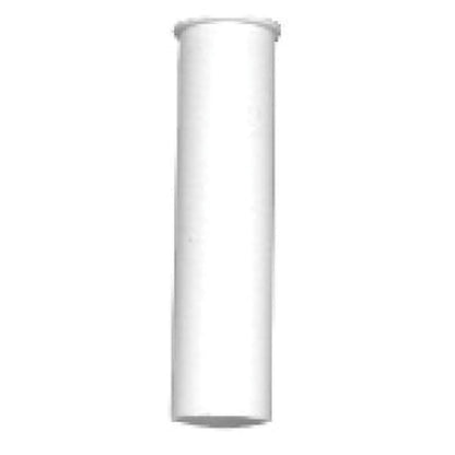 Tubular Tailpiece, 1-1/4 in, Flange, Black