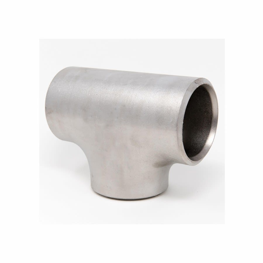 Tee, 3 in, Butt Weld, SCH 10, 304/304L Stainless Steel