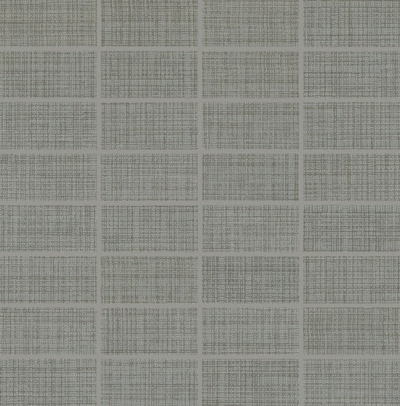 Fabric Art Modern Textile Medium Gray Straight Joint 1X3 Matte