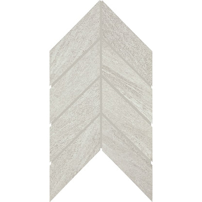 Montesano White Chevron 2X5 Matte