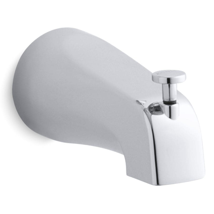 Classic 4-7/16 Inch Diverter Wall Mounted Tub Spout with NPT Connection