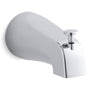 Classic 4-7/16 Inch Diverter Wall Mounted Tub Spout with NPT Connection