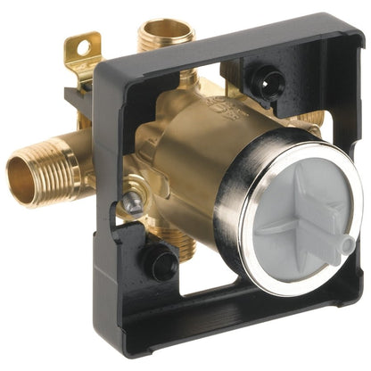 Tub and Shower Rough-In Valve, 1/2 in, MNPT Inlet x 1/2 in FNPT C Outlet, Forged Brass Body