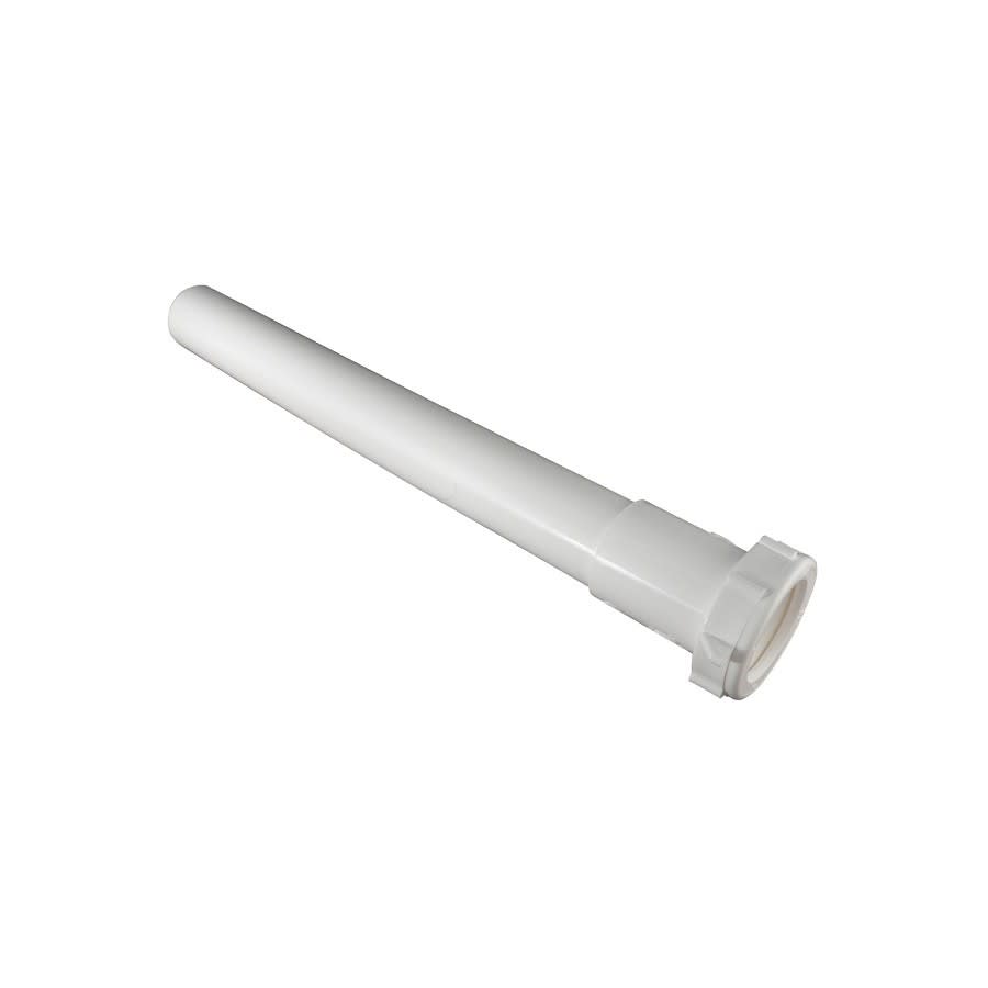 Tubular Extension, 1-1/4 in, Tube x Slip Joint, White