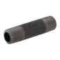 Extra Heavy Nipple, 1-1/4 in, 3 in L, MNPT, Steel, Black, SCH 80/XH, Seamless