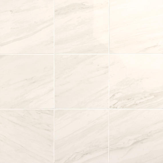 Perpetuo Timeless White Square 24X24 Matte