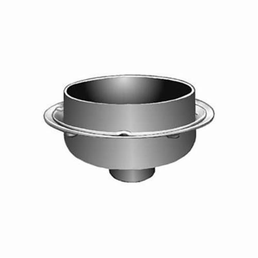 3960 Deck Receptor Assembly, 8-1/2 in Dia, 4 in Outlet, No Hub