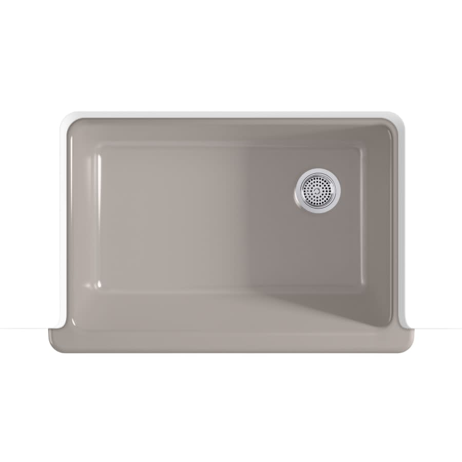 Whitehaven 32-1/2" Self-Trimming Farmhouse Single Basin Enameled Cast Iron Kitchen Sink