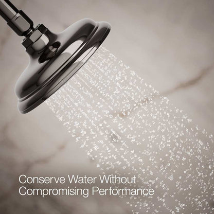 Artifacts 1.75 GPM Single Function Shower Head with MasterClean Sprayface and Katalyst Air-Induction Technology