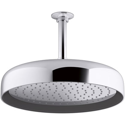 Statement 2.5 GPM Single Function Rain Shower Head with MasterClean Sprayface and Katalyst Air Induction Technology