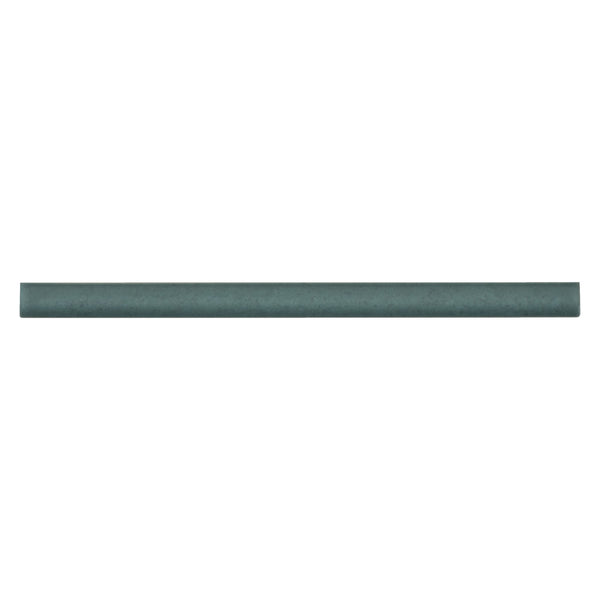 Makoto .5" x 8" Matte Ceramic Jolly Miter Edge Trim in Arashi Blue