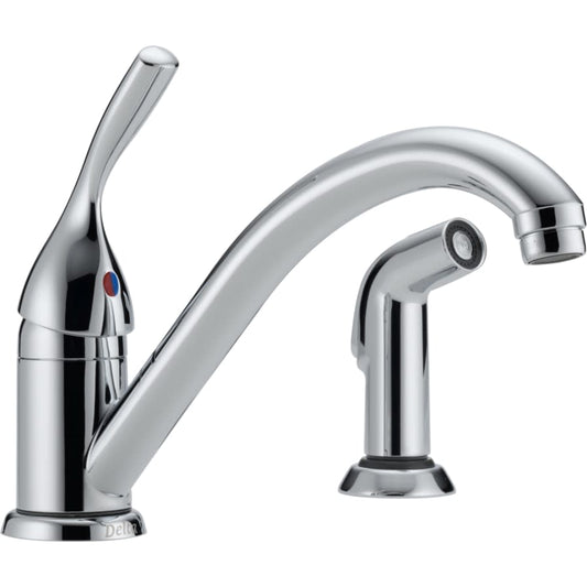 Classic Kitchen Faucet with Side Spray - Includes Lifetime Warranty