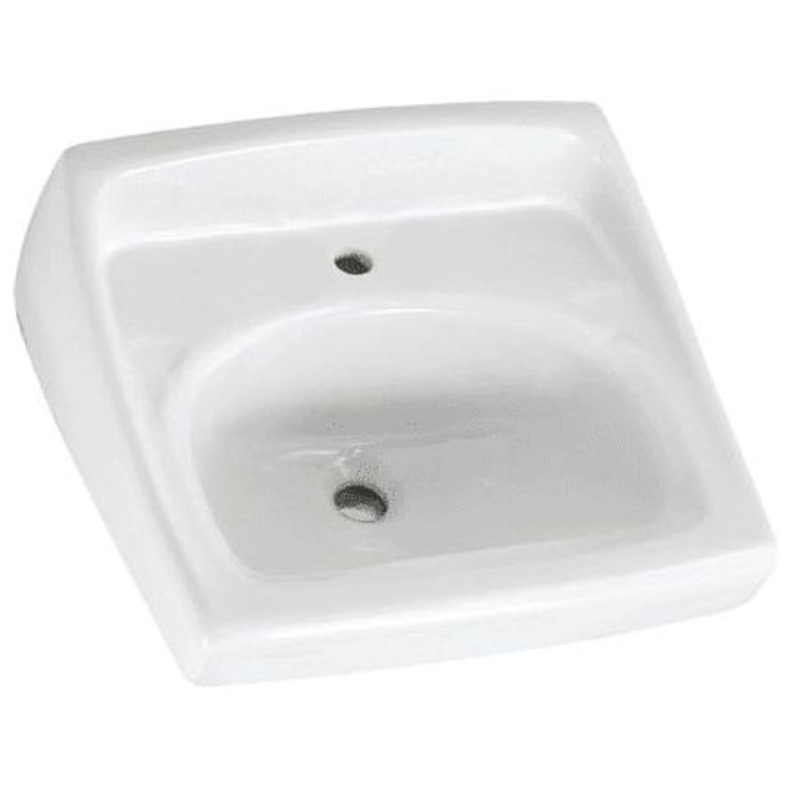 Lucerne 20-1/2" Wall Mounted Porcelain Bathroom Sink