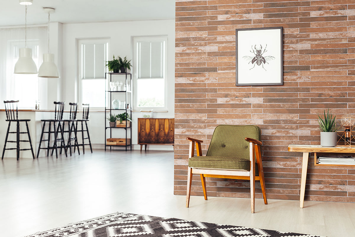 Brickstone Red Porcelain Tile